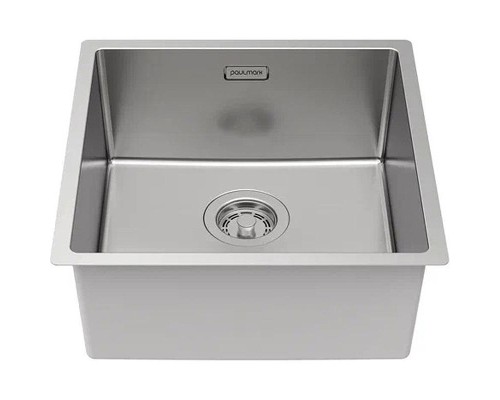 Кухонная мойка Paulmark Lassan 49 Uni LA49-BS Брашированная нержавеющая сталь