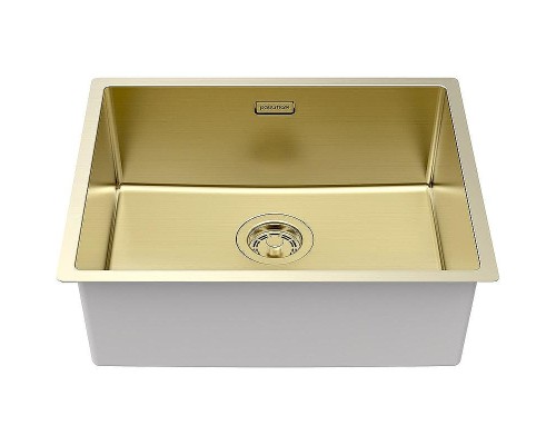 Кухонная мойка Paulmark Lassan 54 Uni LA54-LG Светлое золото