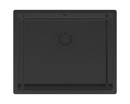 Кухонная мойка Paulmark Lassan 54 Uni LA54-MBN Черная матовая