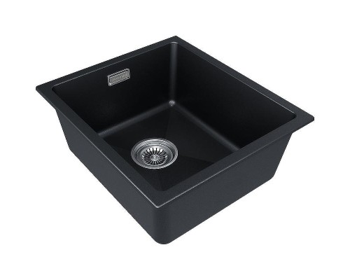 Кухонная мойка Paulmark Lumi 41 UNI LU41-BLM Черный металлик
