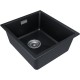 Кухонная мойка Paulmark Lumi 41 UNI LU41-BLM Черный металлик