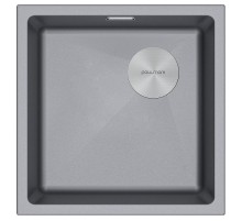 Кухонная мойка Paulmark Lumi 45 UNI-Skew LU45SK-GRM Серый металлик