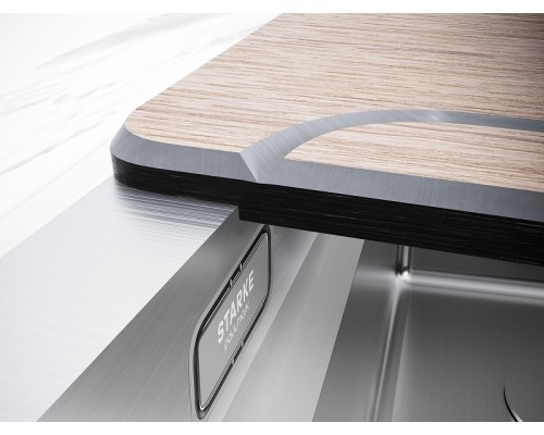 Кухонная мойка Paulmark Next-Multi Sink 58 Uni PM785845-BG цвет Брашированное золото