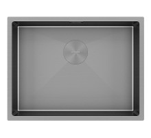 Кухонная мойка Paulmark Next 58 Uni PM215844-MG Матовый серый