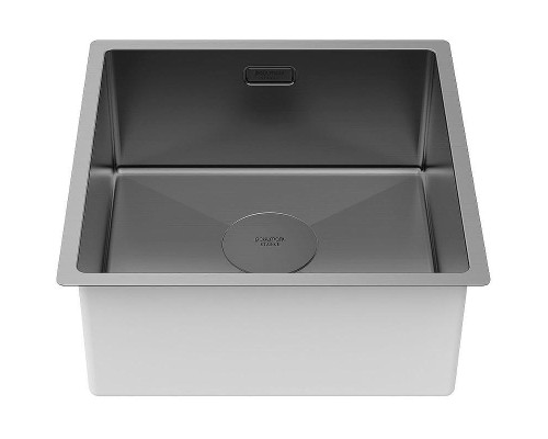Кухонная мойка Paulmark Next 44 Uni PM214444-GM Вороненая сталь