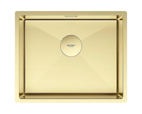 Кухонная мойка Paulmark Next 54 Uni PM215444-LG Светлое золото