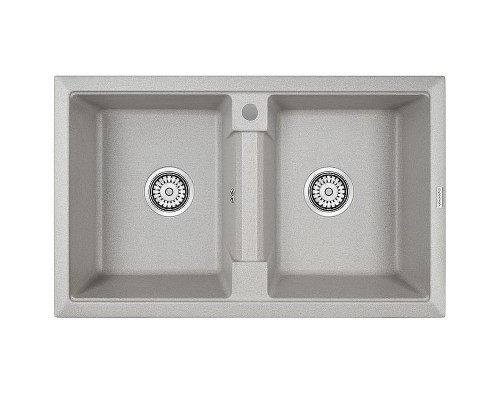 Кухонная мойка Paulmark Tandem 80/2 PM238150-GR Серая