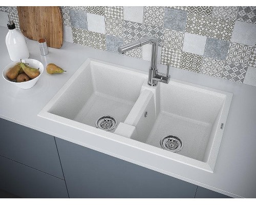 Кухонная мойка Paulmark Tandem 80/2 PM238150-GR Серая