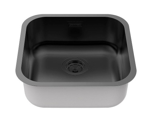 Кухонная мойка Paulmark Vello 44 Uni VE44-MBN Черная матовая