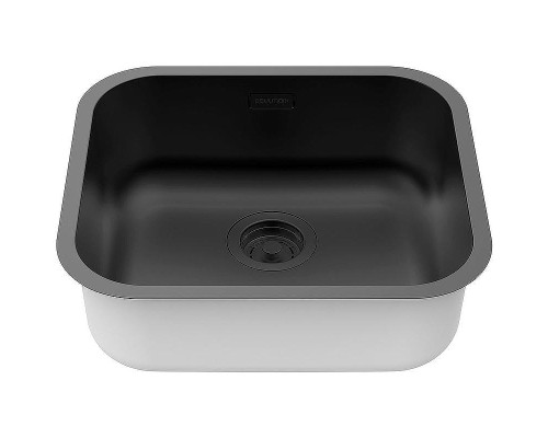 Кухонная мойка Paulmark Vello 48 Uni VE48-MBN Черная матовая