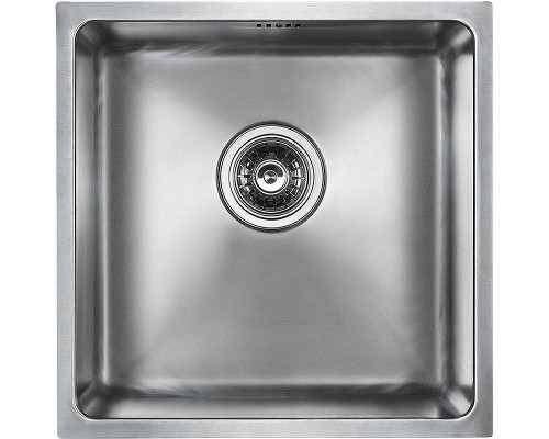 Кухонная мойка Paulmark Vista 44 PM304444-BS Брашированная сталь