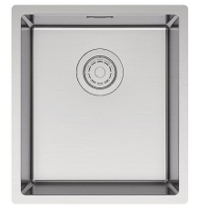 Кухонная мойка Paulmark Yuni 39 Uni YU39-BS Брашированная нержавеющая сталь