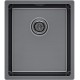 Кухонная мойка Paulmark Yuni 39 Uni YU39-GM Вороненная сталь