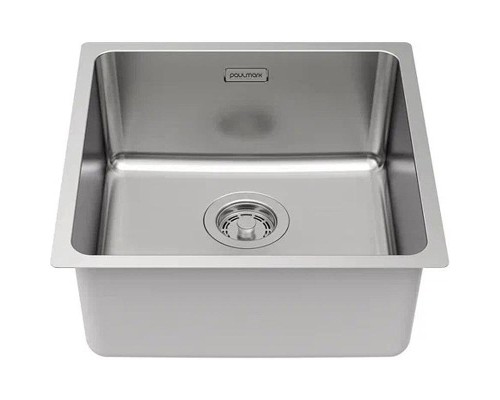 Кухонная мойка Paulmark Yuni 44 Uni YU44-BS Брашированная нержавеющая сталь