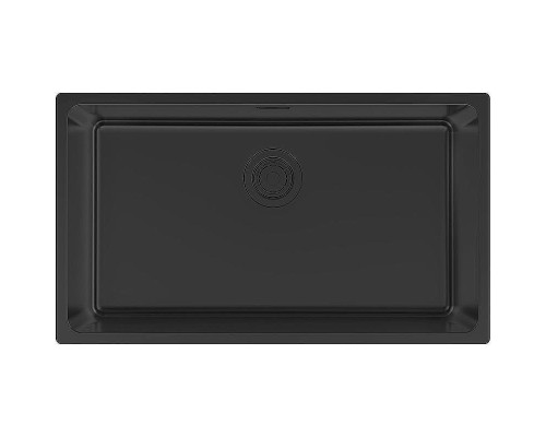 Кухонная мойка Paulmark Yuni 76 Uni YU76-MBN Черная матовая