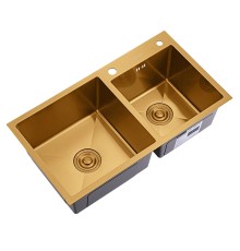 Кухонная мойка Splenka 78 S706.7843.03 цвет Золотой сатин