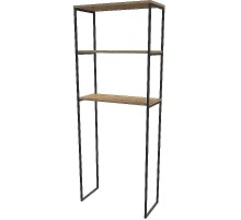 Стеллаж 1MarKa Grunge Loft 65 Ц0000005440 над стиральной машиной Дуб вотан