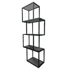 Полка 1MarKa Grunge Loft Chain У97508 Графит матовый