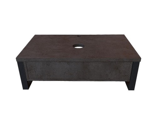 Тумба под раковину 1MarKa Grunge Loft 70П Ц0000015939 подвесная Бетон темно-серый