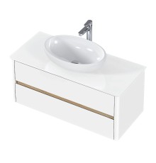 Тумба под раковину 1MarKa Monro 100П Ц0000036661 подвесная цвет Белый