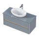 Тумба под раковину 1MarKa Monro 100П Ц0000036661 подвесная цвет Серый