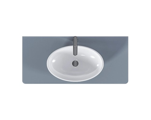 Тумба под раковину 1MarKa Monro 100П Ц0000036661 подвесная цвет Серый