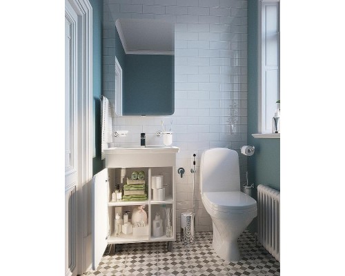 Зеркальный шкаф 1MarKa Nuvo 50 У83224 Белый