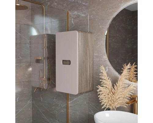 Подвесной шкаф 1MarKa Vortex 35 Ц0000033028 цвет Орех каньон коньяк Латте фактурный