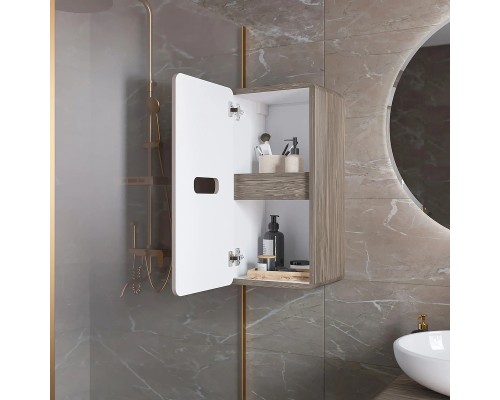 Подвесной шкаф 1MarKa Vortex 35 Ц0000033028 цвет Орех каньон коньяк Латте фактурный