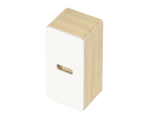 Подвесной шкаф 1MarKa Vortex 35 Ц0000033029 цвет Орех лучистый солнечный Супер айс белый