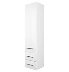 Шкаф пенал 1MarKa Соната 35 L У78470 подвесной Белый глянцевый