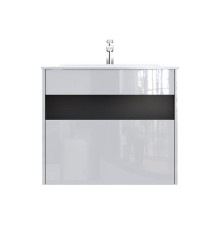 Тумба с раковиной AM.PM Func 80 M8F-FUX0801WG-WPC0800WM подвесная цвет Белый глянец