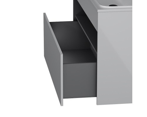 Тумба с раковиной AM.PM Func 120 M8F-FUX1201WG-WPC1200WM подвесная цвет Белый глянец