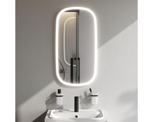 Зеркало AM.PM Func 45 M8FMOX0451WGH с подсветкой с ИК-сенсорным выключателем