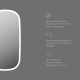 Зеркало AM.PM Func 45 M8FMOX0451WGH с подсветкой с ИК-сенсорным выключателем