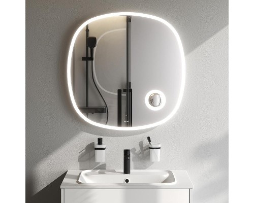 Зеркало AM.PM Func 80 M8FMOX0803SA с подсветкой с увеличением с ИК-сенсорным выключателем