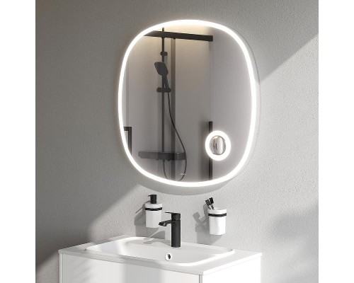 Зеркало AM.PM Func 80 M8FMOX0803SA с подсветкой с увеличением с ИК-сенсорным выключателем