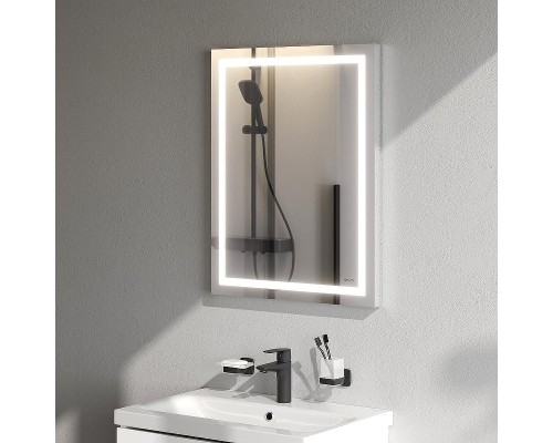 Зеркало AM.PM Gem 55 M91AMOX0551WG с подсветкой с ИК-сенсорным выключателем