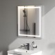 Зеркало AM.PM Gem 65 M91AMOX0651WG с подсветкой с ИК-сенсорным выключателем