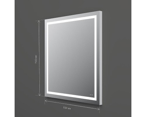 Зеркало AM.PM Gem 65 M91AMOX0651WG с подсветкой с ИК-сенсорным выключателем