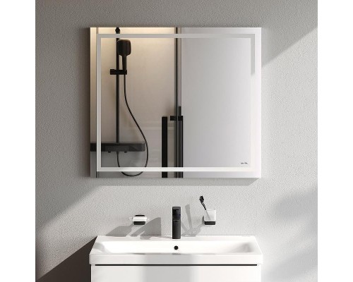 Зеркало AM.PM Gem 80 M91AMOX0801WG с подсветкой с ИК-сенсорным выключателем