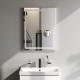 Зеркало AM.PM Gem 55 M91AMOX0553WG с подсветкой с ИК-сенсорным выключателем