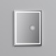 Зеркало AM.PM Gem 55 M91AMOX0553WG с подсветкой с ИК-сенсорным выключателем