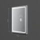 Зеркало AM.PM Gem 55 M91AMOX0553WG с подсветкой с ИК-сенсорным выключателем