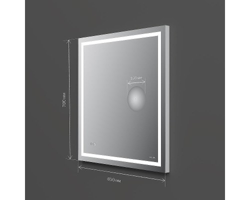 Зеркало AM.PM Gem 65 M91AMOX0653WG с подсветкой с ИК-сенсорным выключателем
