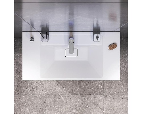 Тумба под раковину AM.PM Inspire V2.0 100 M50AFHX1003GM подвесная Графит матовый