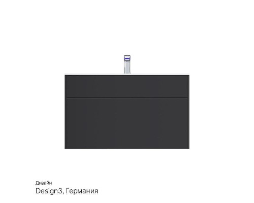 Тумба под раковину AM.PM Inspire V2.0 100 M50AFHX1003GM подвесная Графит матовый