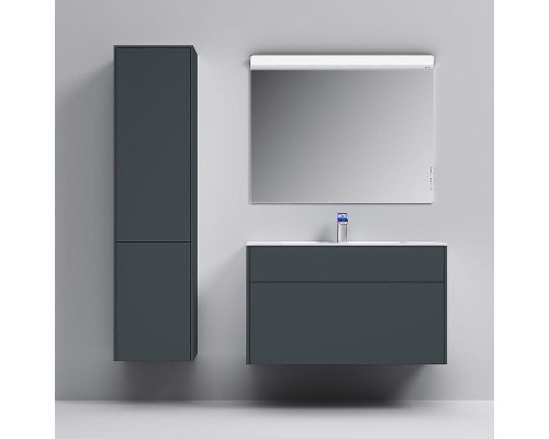 Шкаф пенал AM.PM Inspire V2.0 40 M50ACHX0406GM подвесной Графит матовый
