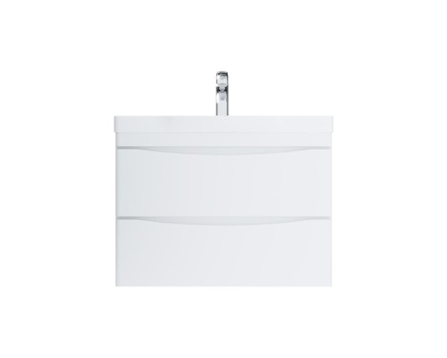 Тумба с раковиной AM.PM Like 80 M80-FHX0802-WC0802 подвесная цвет Белый глянец
