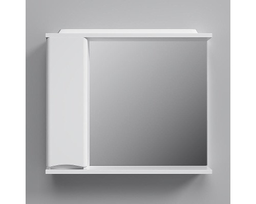 Зеркало со шкафом AM.PM Like 80 L M80MPL0801WG с подсветкой Белое